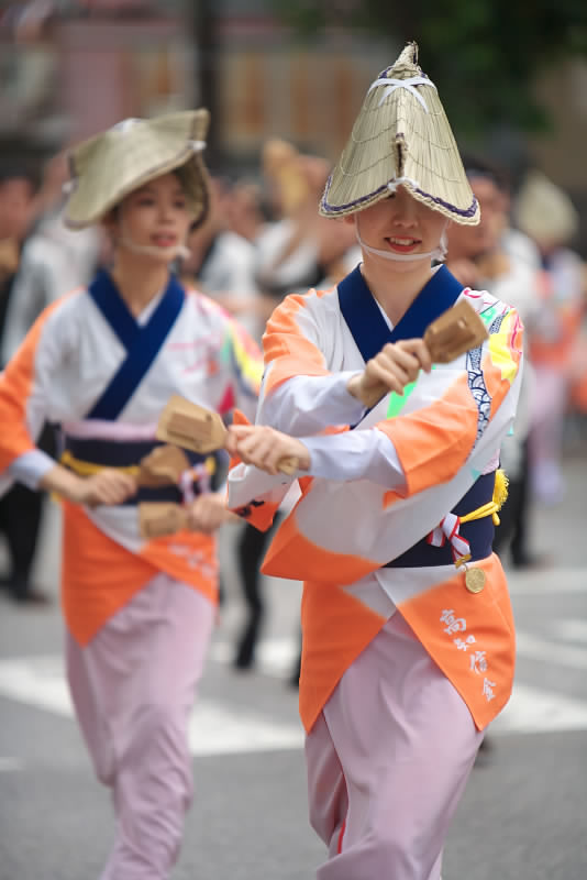 よさこい祭り2006「本祭 ２日目」 4/9_a0078341_0154121.jpg