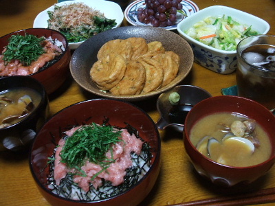 ◆ねぎとろ丼◆_f0021558_514164.jpg