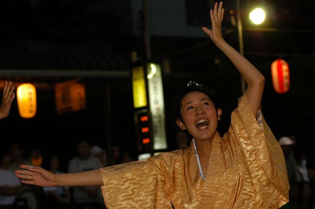 前沢・滝山みんなの夏祭り 阿波踊編　久米川連_c0001937_0103065.jpg