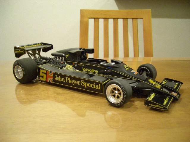 プラモデルＦ1シリーズ⑥　LOTUS78_f0068687_1291543.jpg