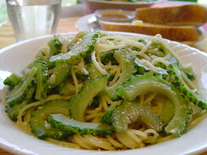 ゴーヤパスタ 沢ぱん日記 ゴーヤパスタ 沢ぱん日記
