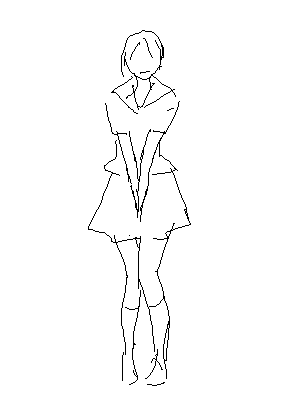 もじもじする a