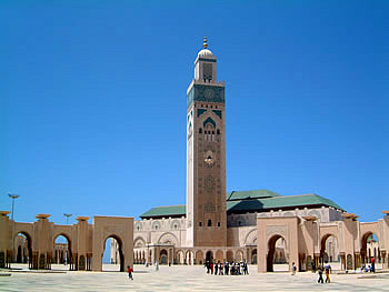 モロッコ最大のモスク ハッサン２世モスク やっぱりモロッコ