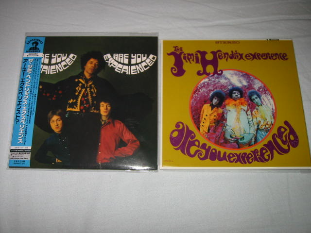 THE JIMI HENDRIX EXPERIENCE / ARE YOU EXPERIENCED？ ほか(紙ジャケ)_b0042308_22184363.jpg