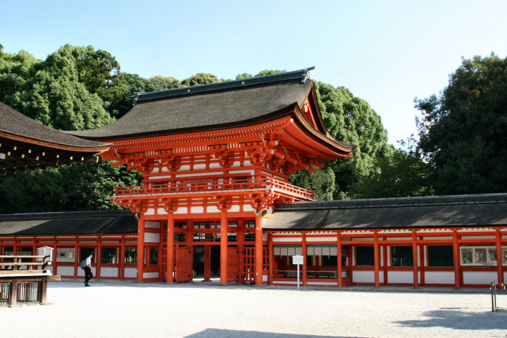下鴨神社 楼門 楼門回廊 写真が好き お散歩カメラ
