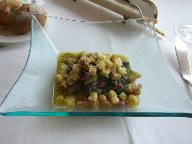 18日 06夏 南イタリアへの旅 taverna del capitanoで食事、その後ナポリへ。_a0059035_0531232.jpg