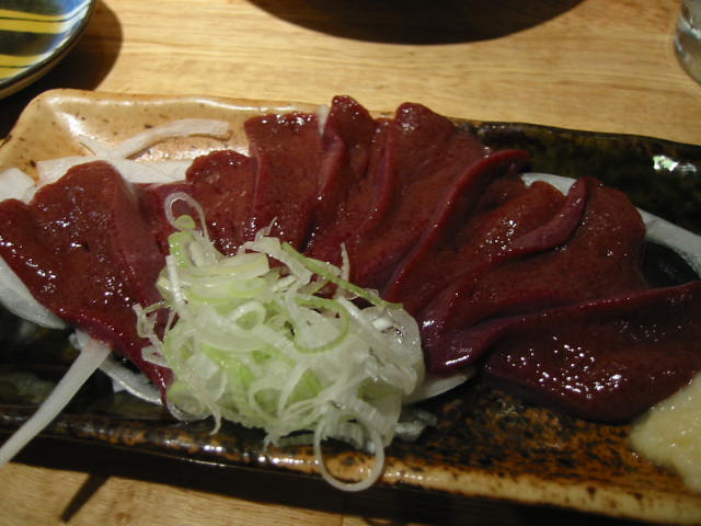 新橋で飲んできました〜レバ刺しが好き!〜_b0042308_10304946.jpg