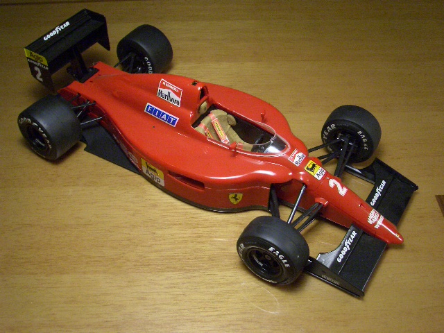 プラモデルF1シリーズ⑧（最終回） Ferrari 641/2(F190） : お