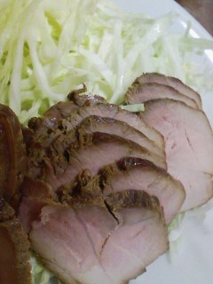 ◆ おふくろの焼豚は調味料3種類のみ ◆_a0033733_9422449.jpg