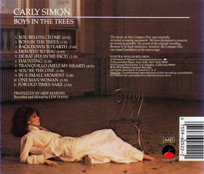 カーリー・サイモン（Carly Simon）「男の子のように」（1978）_e0042361_23383964.jpg