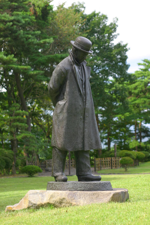 宮沢賢治銅像 盛岡心情3 宮沢賢治銅像 盛岡心情3