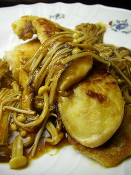 カラフトマスのムニエル 白子バター焼き乗せ 釣れ過ぎた時の釣魚料理レシピ 釣った魚は美味しく食べたい カラフトマスのムニエル 白子バター焼き乗せ 釣れ過ぎた時の釣魚料理レシピ 釣った魚は美味しく食べたい