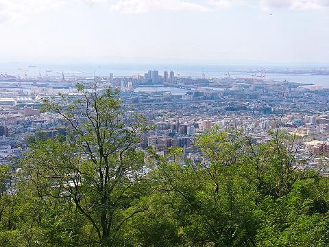 六甲山ハイク：六甲山最高峰・東お多福山（２）灘の一つ火_b0063958_20134429.jpg