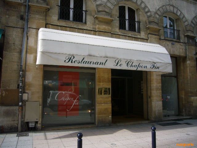 【レストラン】LE CHAPON FIN(BORDEAUX)_a0014299_227355.jpg