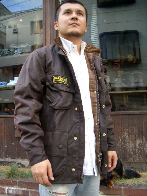 barbour vintage international jacket／ヴィンテージインターナショナルジャケット_f0051306_1053350.jpg