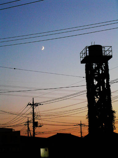 草加夕景～浮世絵の空　2006/9/27-wed_f0031535_963359.jpg