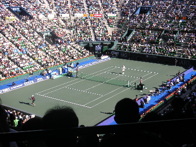 Federer観たよ(AIG OPEN)_e0027285_23163417.jpg