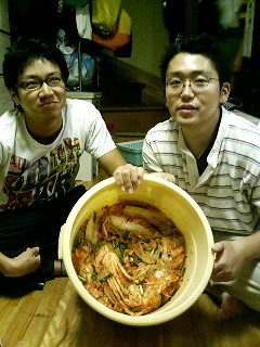 キムチを漬けてみました。_a0080406_23163713.jpg