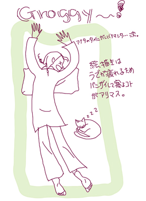 うつぶせ寝の効用_e0044855_14585849.jpg