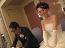 玄関ホールのWedding♪_c0043737_12325521.jpg