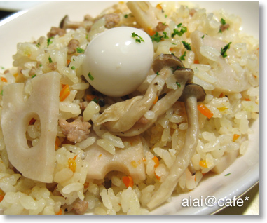 根菜ピラフ（洋風炊き込みご飯）_a0056451_1235493.jpg