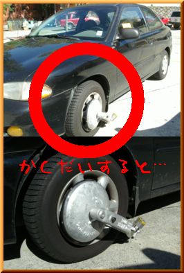 駐車違反 ぴよまめの たま日記