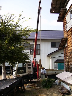 井戸掃除後の水中ポンプ据付工法_a0084753_1750742.jpg