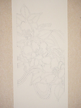 ■京友禅の工程1:下絵_d0051613_21273866.jpg
