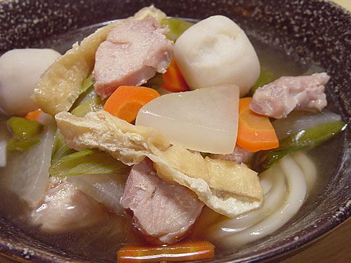 冷凍保存3週目overのさくら夢健在!しっぽく饂飩うまぁ~い!_c0092877_17191524.jpg