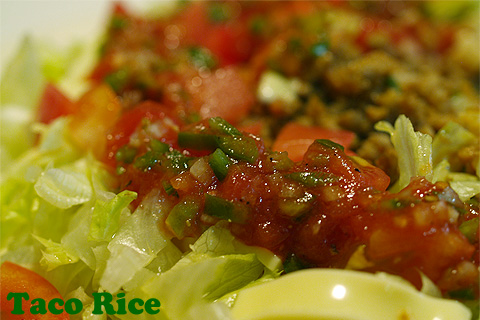 Taco Rice（タコライス）_a0002073_0816.jpg