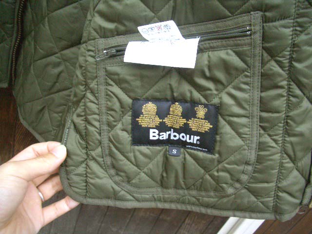 barbour new keeperwear quilt/ニューキーパーウエアーキルト_f0051306_17511125.jpg