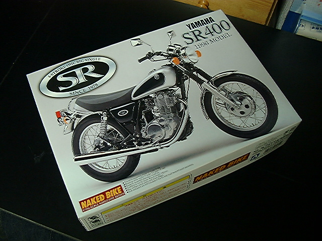 YAMAHA SR400&500 1/12スケール （1/12・SR400製作記）