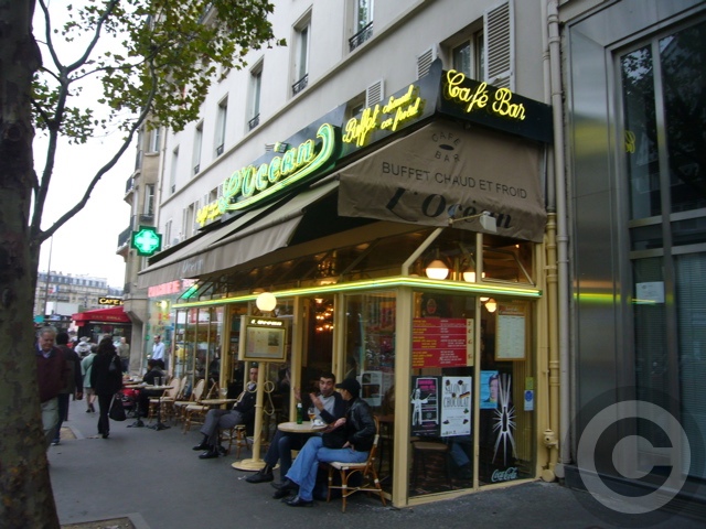 【キャフェCAFE】街角のキャフェL\'OCEAN(モンパルナス界隈)PARIS_a0014299_4484897.jpg