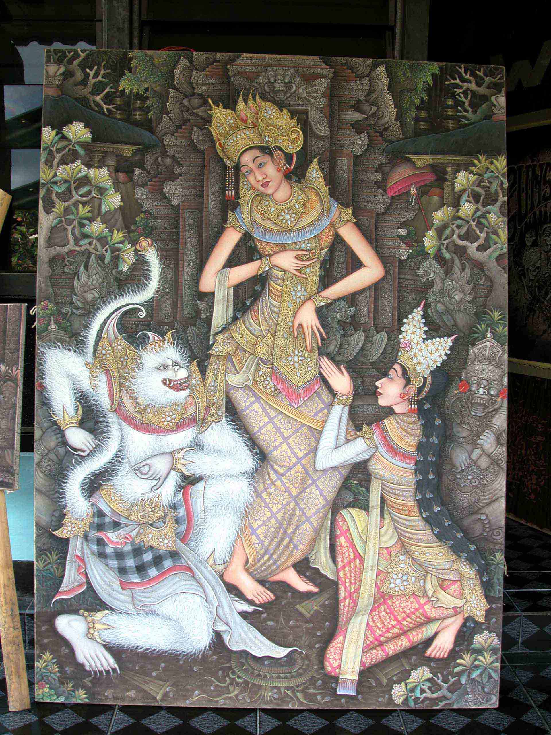 Balinese Old Style Paintings #2_a0063846_201853100.jpg