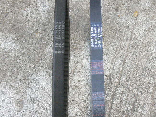 YAMAHA 4HCマジェステイーの駆動系を整備 _b0065730_19321886.jpg