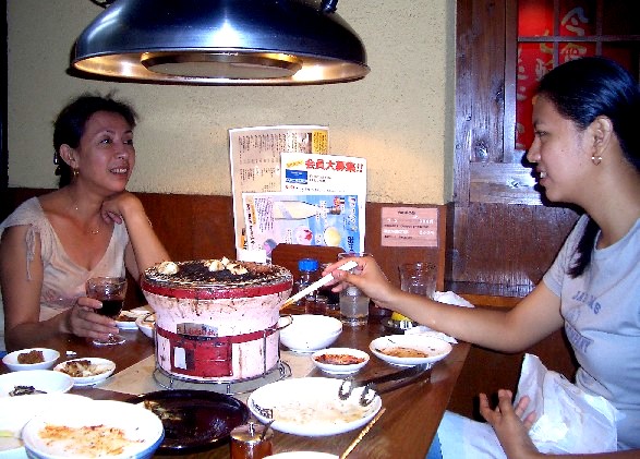 江戸川橋の焼肉屋 ありが亭 にて 隠居生活 東京 マニラ行ったり来たり