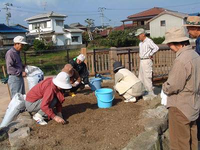 花クラブ11月03日（金）の活動_f0062462_16194840.jpg