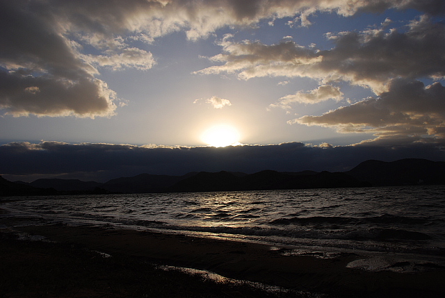 久美浜湾の夕日_c0096053_2324246.jpg