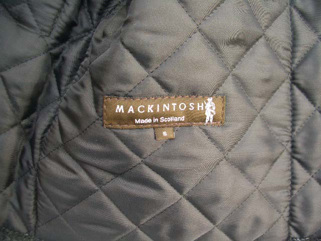 mackintosh/マッキントッシュ ウ−ルキルティング MOFFAT_f0051306_19334466.jpg