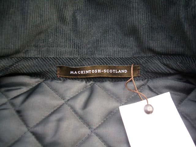 mackintosh/マッキントッシュ ウ−ルキルティング MOFFAT_f0051306_19335334.jpg