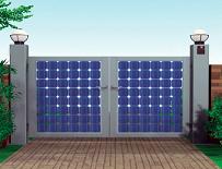 杉田エース、太陽光発電で門灯を光らせるエコタイプの門扉を発売 東京都墨田区_f0061306_1974.jpg