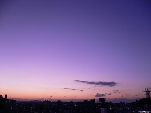 夕焼け_c0099967_0104857.jpg