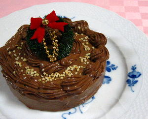 １１／８（水）今年のクリスマスケーキはチョコクリームで_d0031682_16321616.jpg