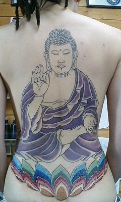 仏像様お釈迦様大仏様ミッドセンチュリー骨董品刺青タトゥー和彫