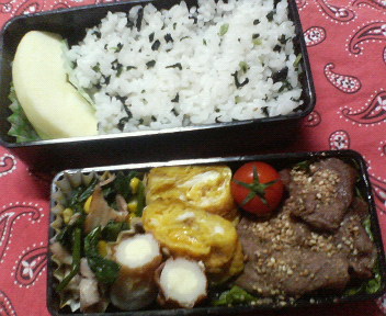 焼肉弁当_b0075817_881291.jpg