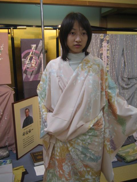 安達雅一　「白い風」工芸　染額　染織工芸作家　東京友禅　日展会友・日本工芸会会員 安達雅一 「白い風」工芸 染額 染織工芸作家 東京友禅 日展会友
