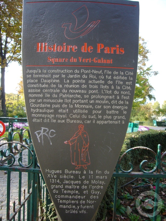 【ポン・ヌフPont neuf】街角の公園(パリ)_a0008105_6133155.jpg
