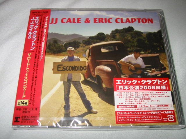 JJ CALE ＆ ERIC CLAPTON / THE ROAD TO ESCONDIDO_b0042308_051560.jpg