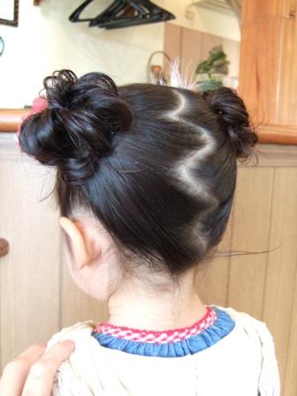 3歳のお姫様 七五三 美容室エスポワール