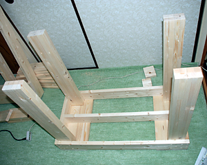自作の90cm水槽台 Burning Blood 水草と共に暮らそう 自作の90cm水槽台 Burning Blood 水草と共に暮らそう